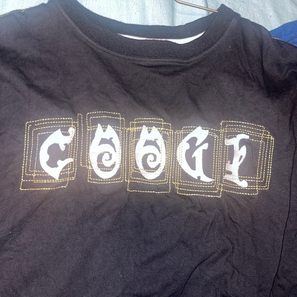 Coogi gold trim authentic t shirt xl